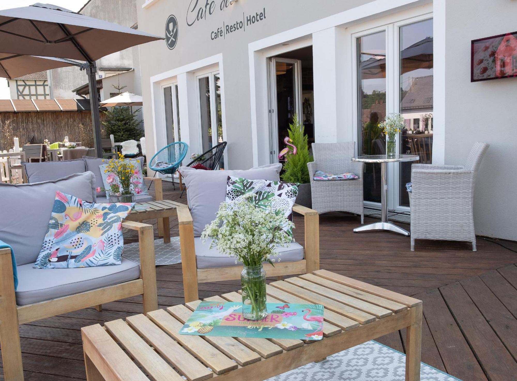 Hotel Cafe Del Maar Schalkenmehren Luaran gambar